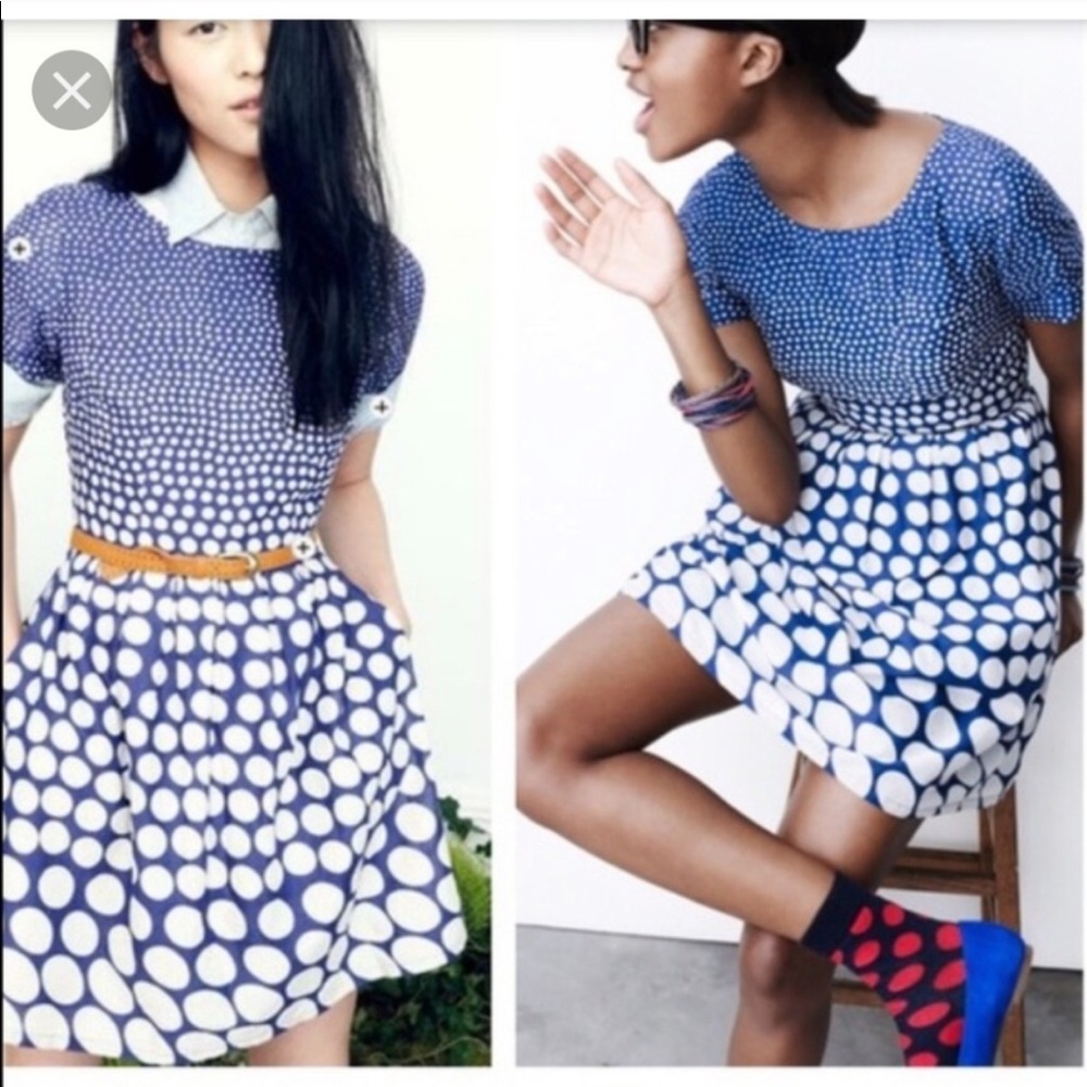 Madewell/Broadway & Broome Dotted Songbird Dress